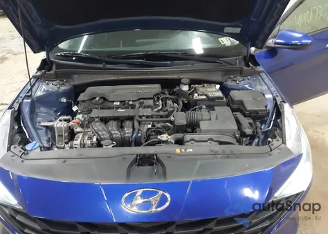 2021 Hyundai Elantra Sel z USA, uszkodzony, nr VIN 5NPLS4AG3MH020102